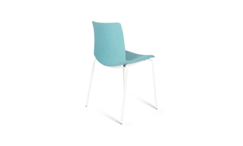 visitor chair with white legs