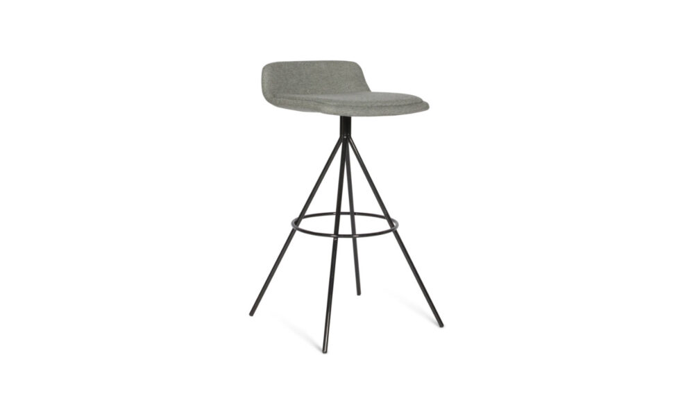 stool with powdercoat base
