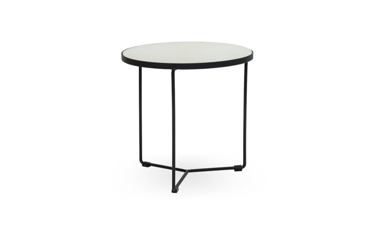 Piper Stone White 500 Dia Coffee Table