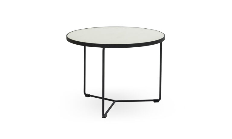 Piper Stone White 600 Dia Coffee Table