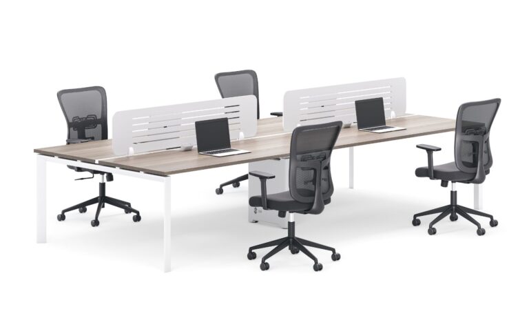 1 Energy White 4 Way Workstation (2)