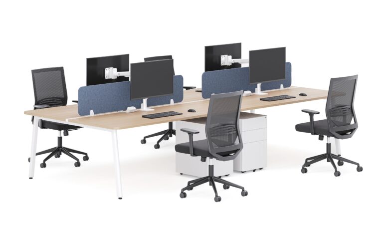 1 Orbit White 4 Way Workstation (2)