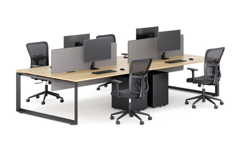 2 Enigma Black 4 Way Workstation (2)