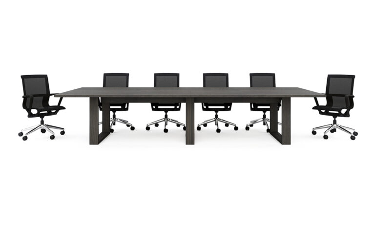 Front of Eclipse Meeting Table with chairs