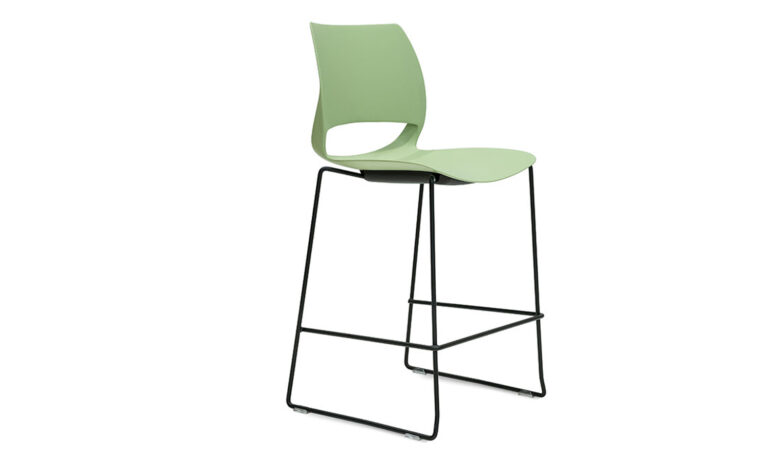 3/4 Green of White RIO Stool