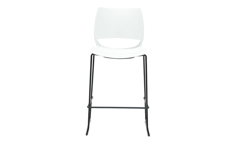 Front of White RIO Stool
