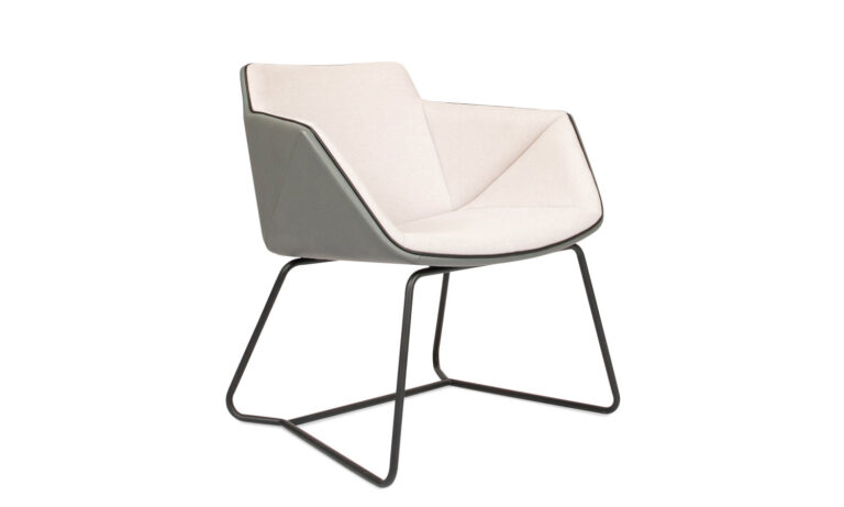 3/4 Side of Felix armchair