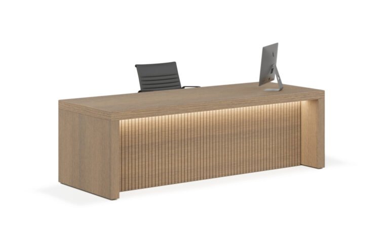 3/4 Front of Union Reception Counter