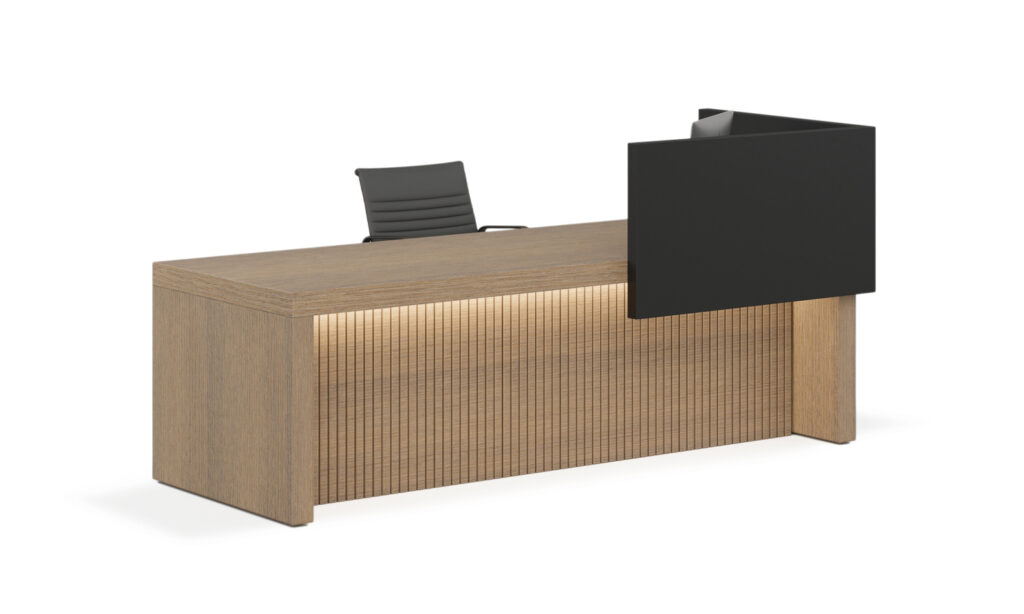 3/4 Front of Union Reception Counter