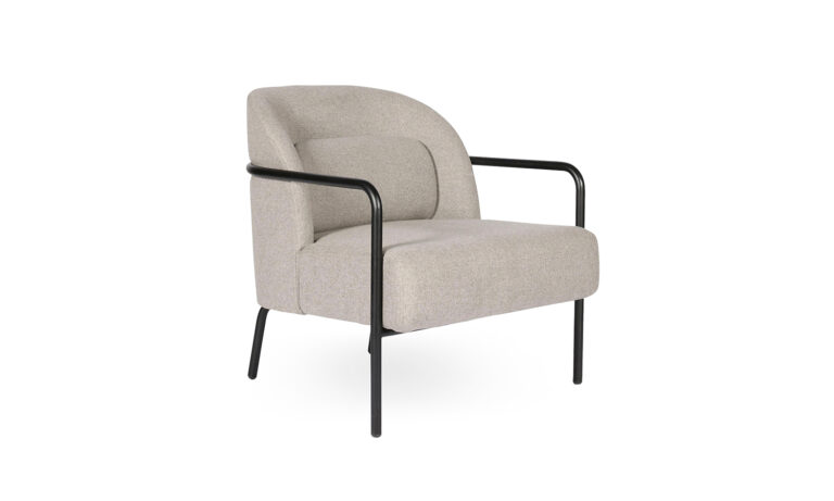 3/4 front of grey Dove single seater