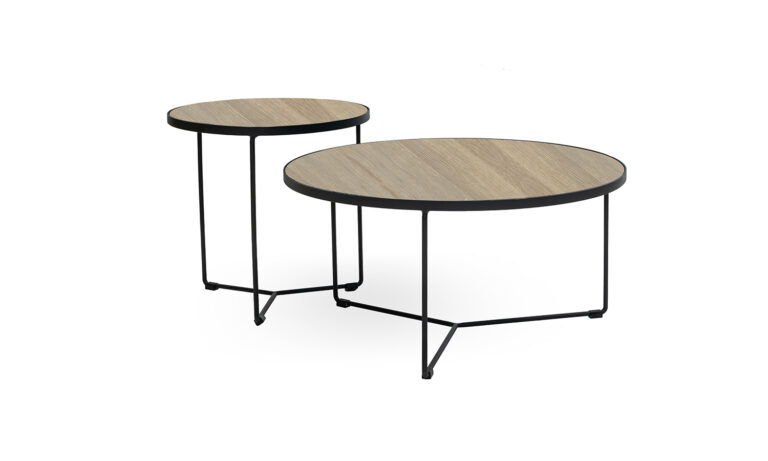 Piper Brown Double Cluster Coffee Tables