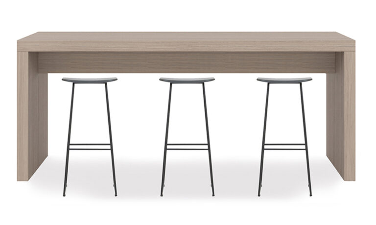 Front view of Union collaboration table
