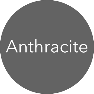 Circle cutout of an anthracite grey color