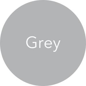 Circle cutout of a grey color