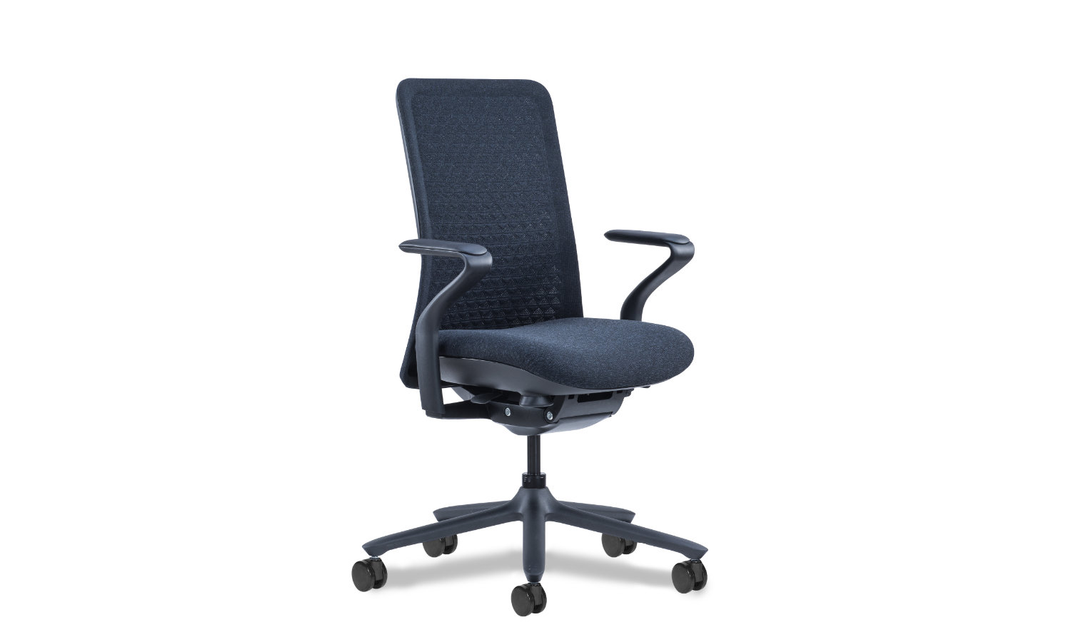Poly Black task chair 1 Infinity Commercial Furniture