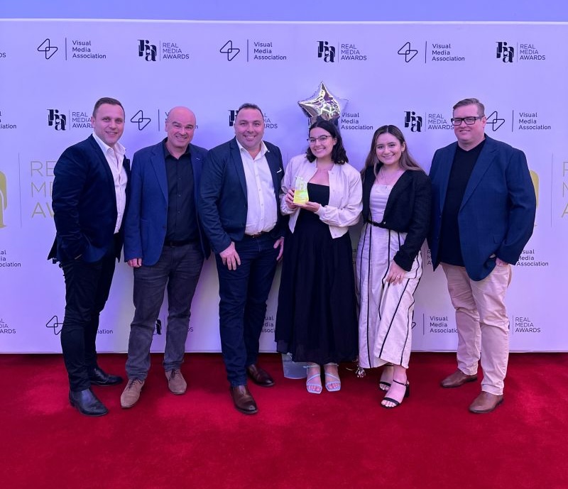 ICF Team photo during the Real Media Awards