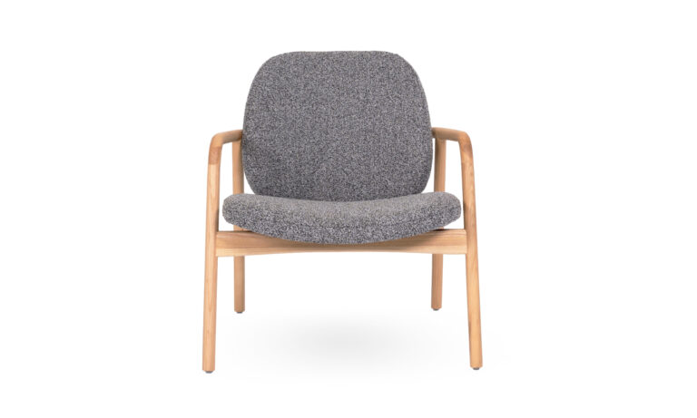 5 Haven - Natural Ash Charcoal Fabric