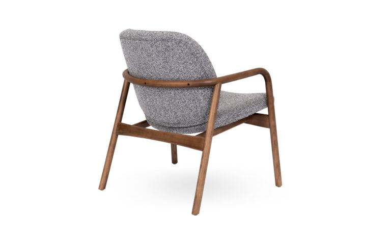 7 Haven - Stained Walnut Charcoal Fabrics