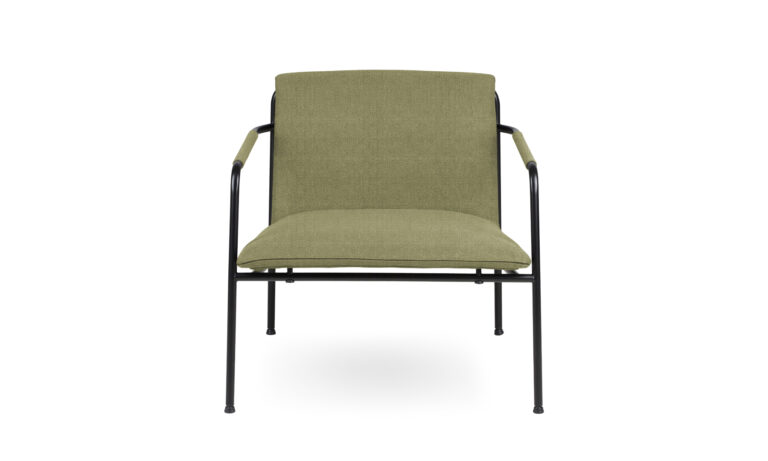 Ann Arm Chair Olive - Front