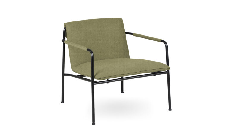 Ann Arm Chair Olive - Side