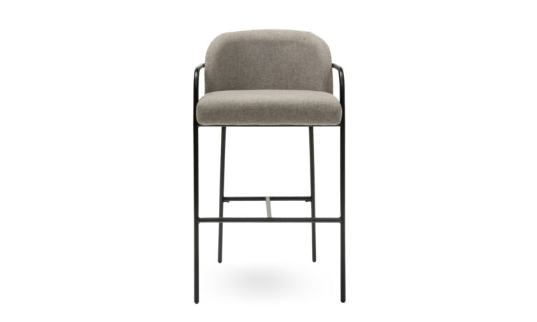 Dove Grey Stool - Front