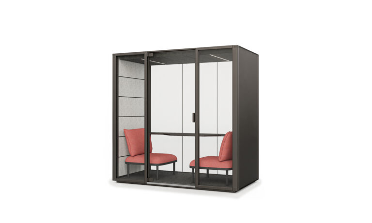 Qabin Chat Anthracite - Side Left