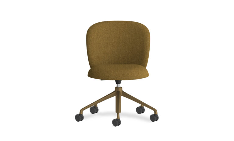 Volta Moss Upholstery 5 Star Moss Swivel - Front