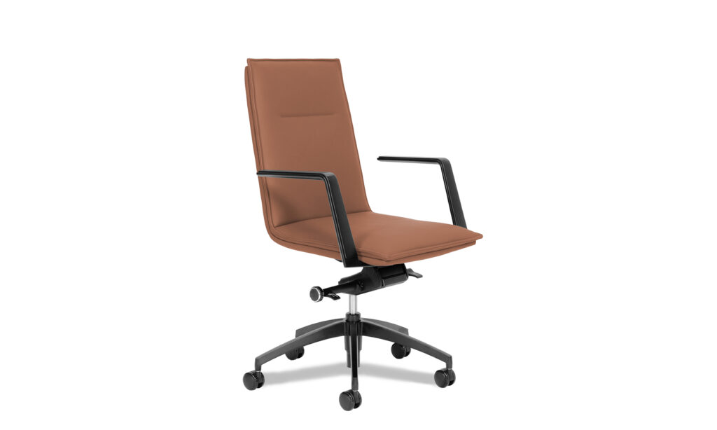 Xena Tan Faux Leather - Side