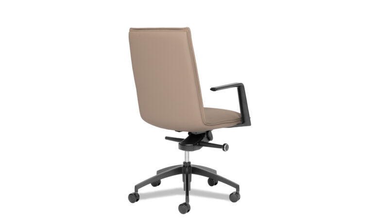 Xena Taupe Faux Leather - Back
