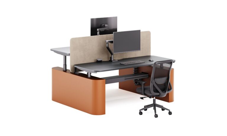 1 Motion Plus Black 2 Way Workstation (2)