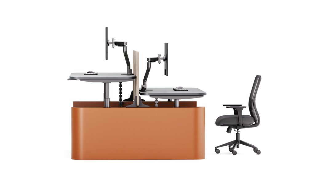 3 Motion Plus Black 2 Way Workstation (3)