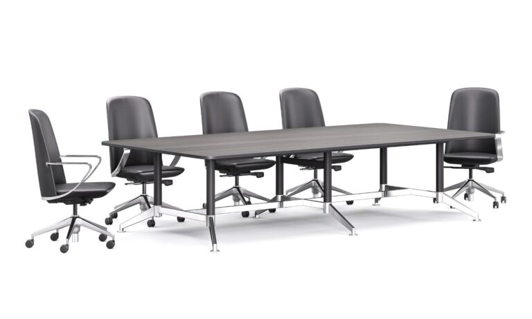 4 Nexus Chrome Meeting Table (2)